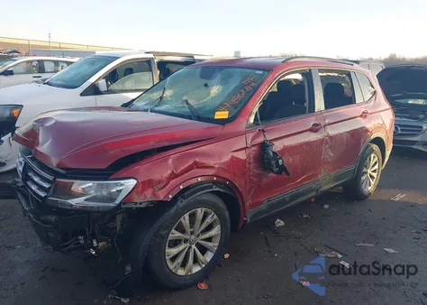 2018 Volkswagen Tiguan 2.0T S z USA, uszkodzony, nr VIN 3VV0B7AX6JM094559